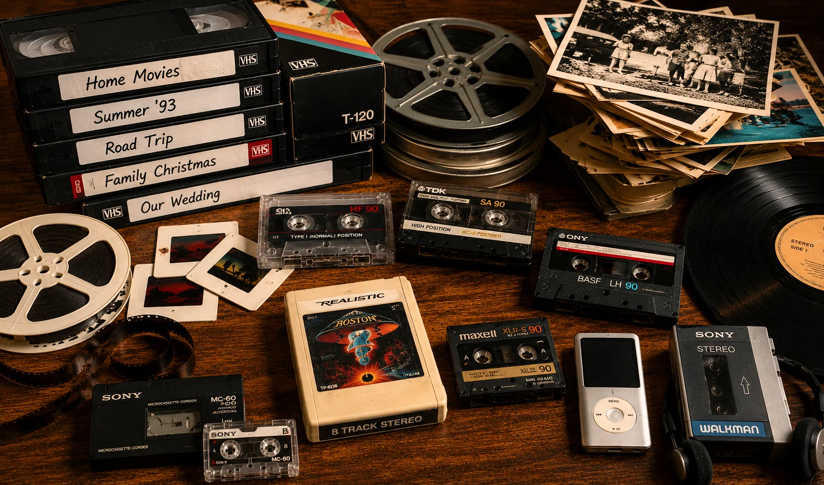 Audio cassette and vinyl transfer to CD and digital files